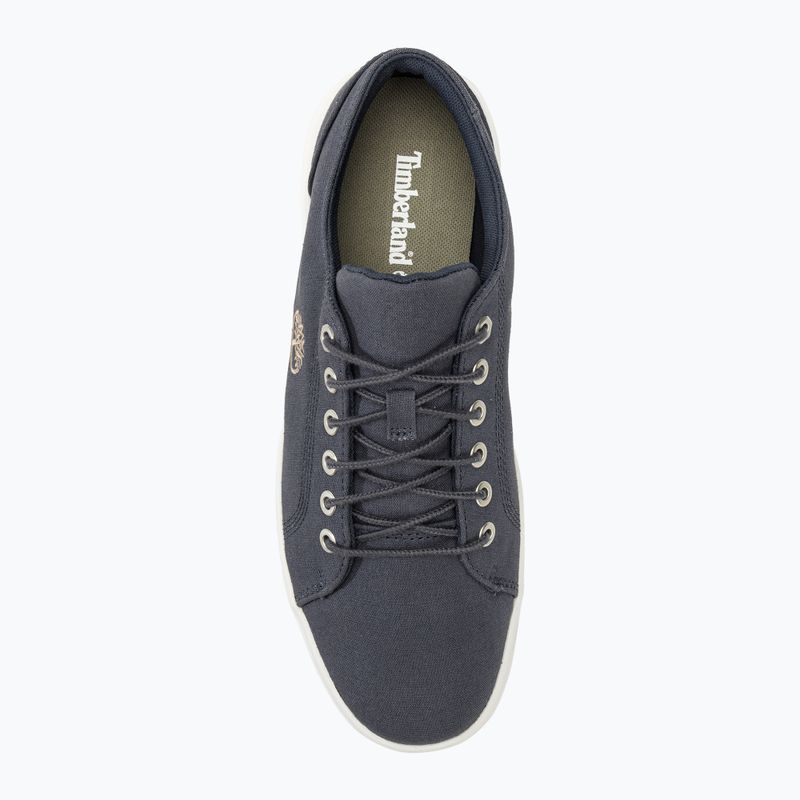 Чоловічі кросівки Timberland Seneca Bay Low Lace темно-сині полотняні 5