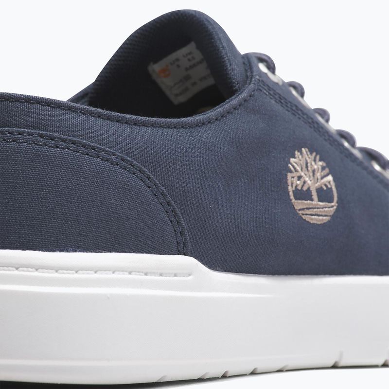 Чоловічі кросівки Timberland Seneca Bay Low Lace темно-сині полотняні 8