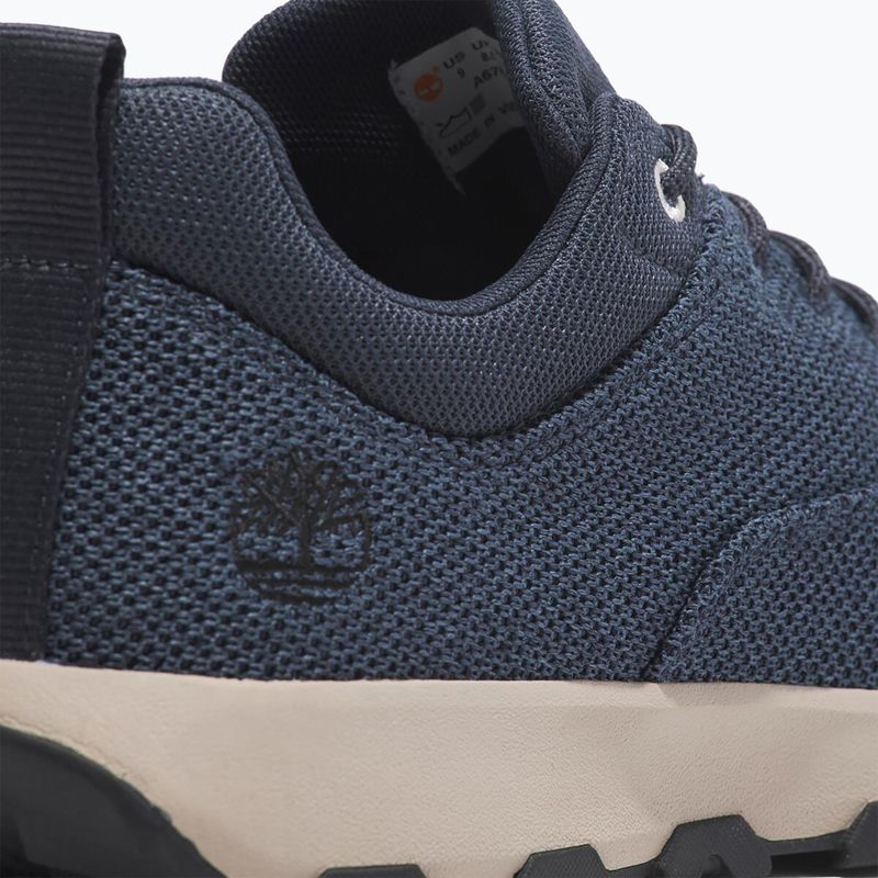 Кросівки чоловічі Timberland Winsor Park Low Lace dark blue knit 8