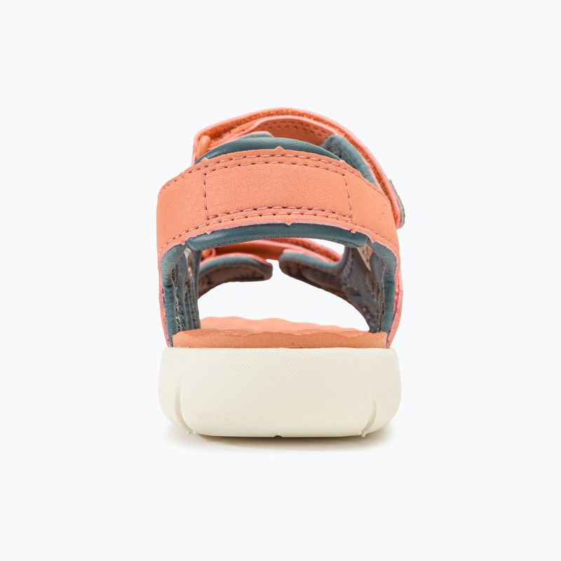 Дитячі сандалі Timberland Perkins Row 2 Strap світло-помаранчеві 6
