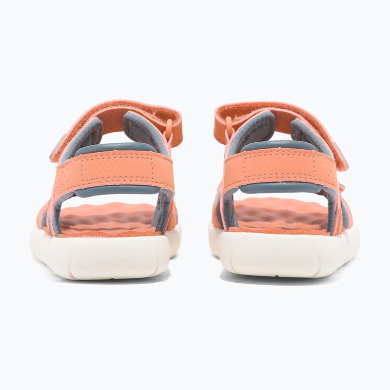 Дитячі сандалі Timberland Perkins Row 2 Strap світло-помаранчеві 12