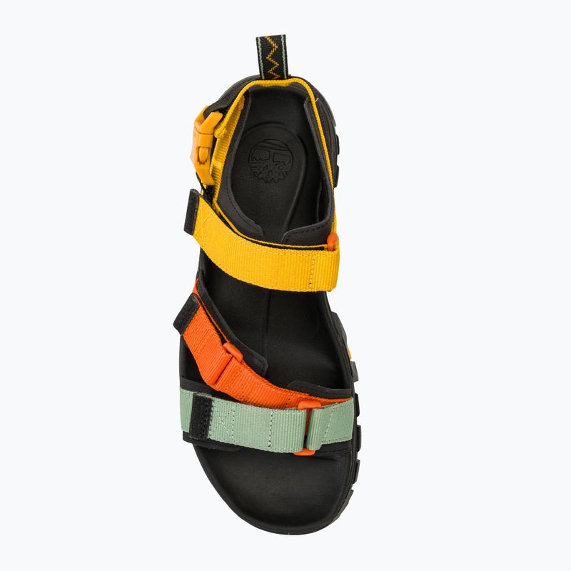 Чоловічі сандалі Timberland Garrison Trail помаранчеві з декількома ремінцями 5