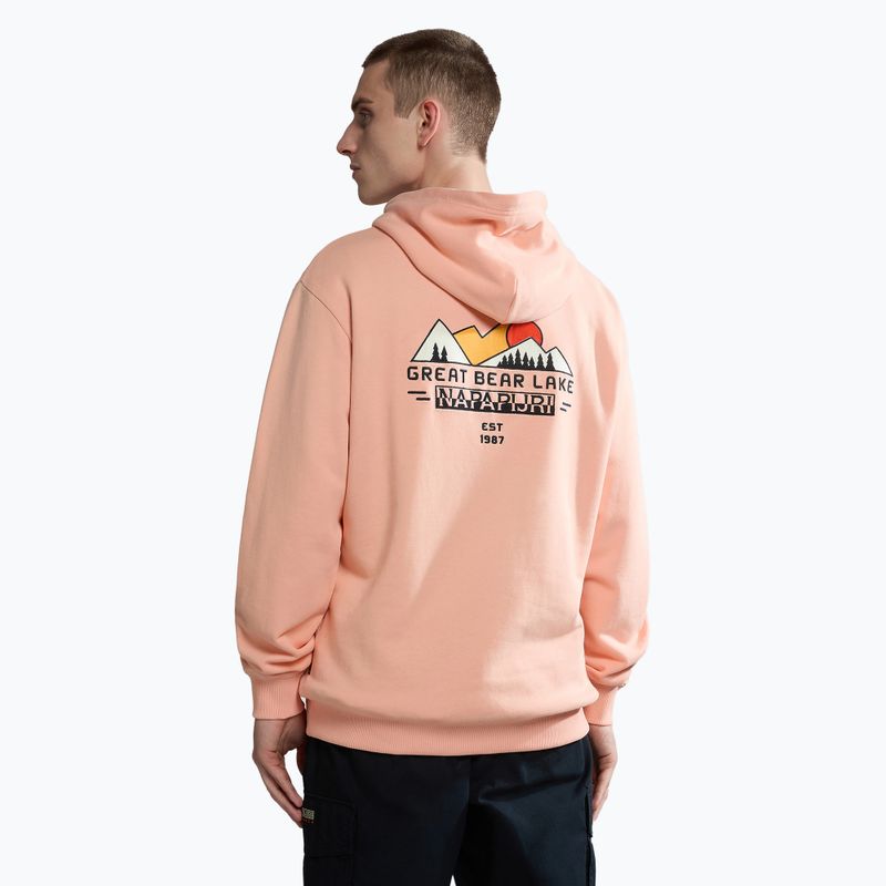 Кофта чоловіча Napapijri B-Boyd H pink salmon 5