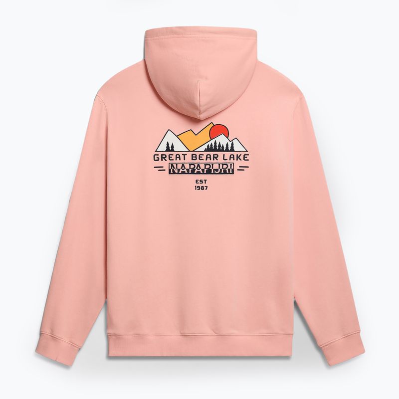 Кофта чоловіча Napapijri B-Boyd H pink salmon 12