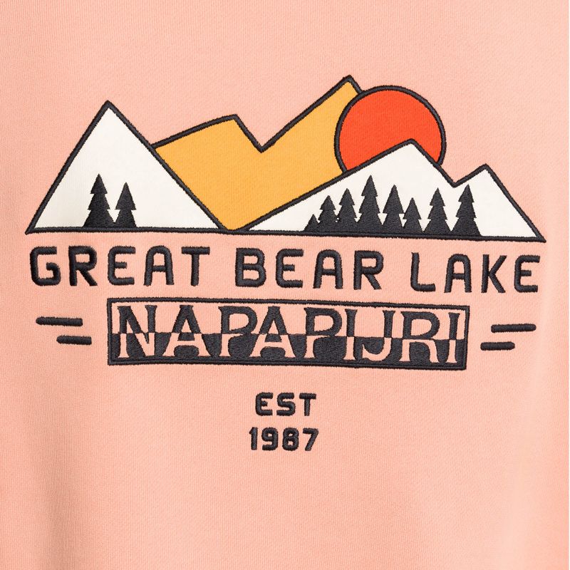Кофта чоловіча Napapijri B-Boyd H pink salmon 7