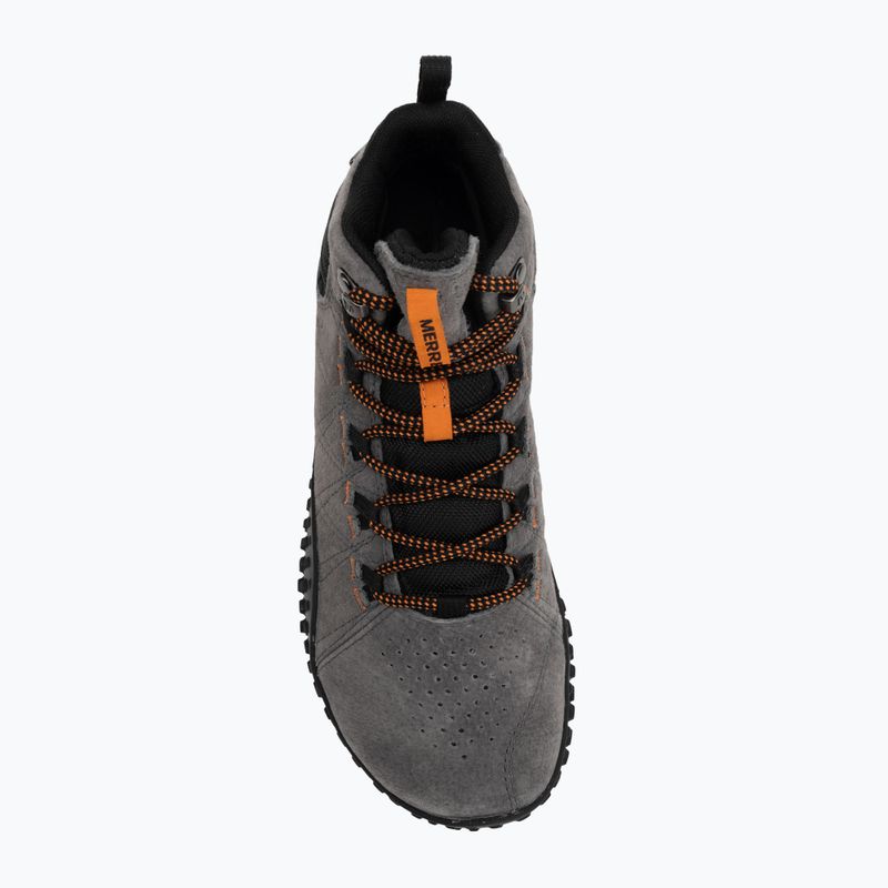 Черевики barefoot чоловічі Merrell Wrapt Mid WP granite 5