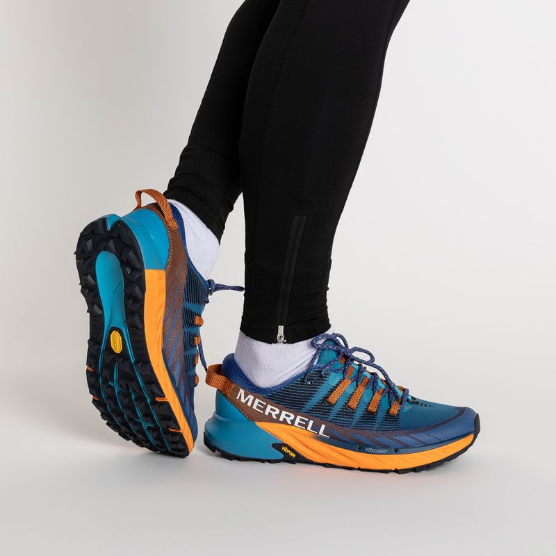 Кросівки для бігу чоловічі Merrell Agility Peak 4 блакитні J135111 3
