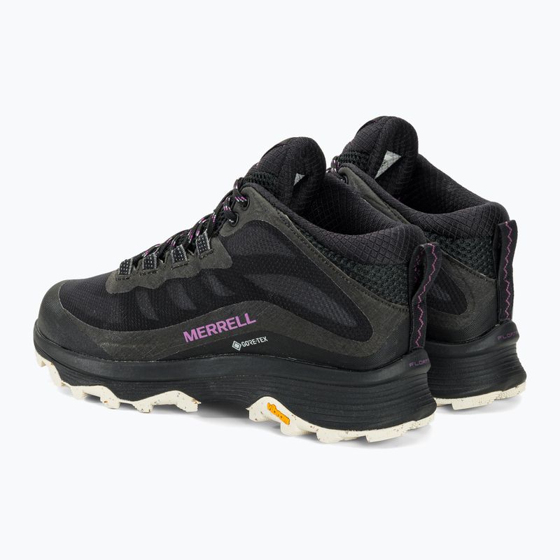 Жіночі туристичні черевики Merrell Moab Speed Mid GTX чорні 3