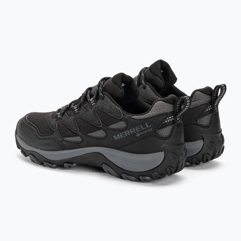 Черевики туристичні чоловічі Merrell West Rim Sport GTX black 3