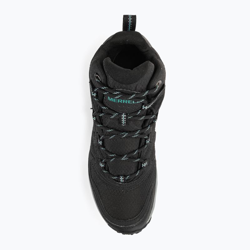 Черевики туристичні жіночі Merrell West Rim Sport Mid GTX black 6