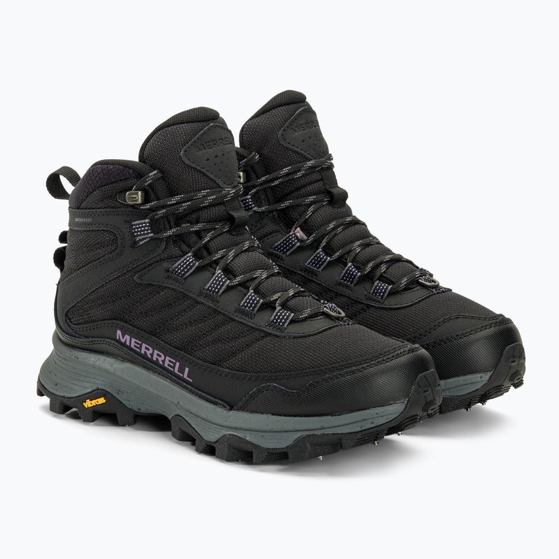 Жіночі туристичні черевики Merrell Moab Speed Thermo Spike Mid WP чорні 4