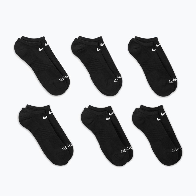 Чоловічі шкарпетки Nike Everyday Plus Cushioned No Show 6 pairs black/white 5