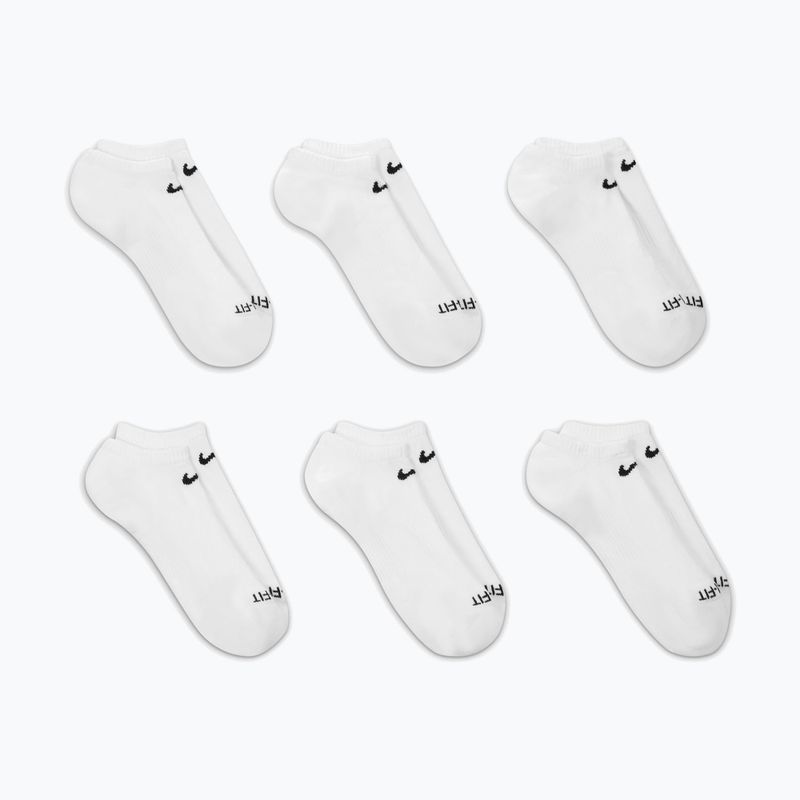 Чоловічі шкарпетки Nike Everyday Plus Cushioned No Show 6 pairs white/black 5
