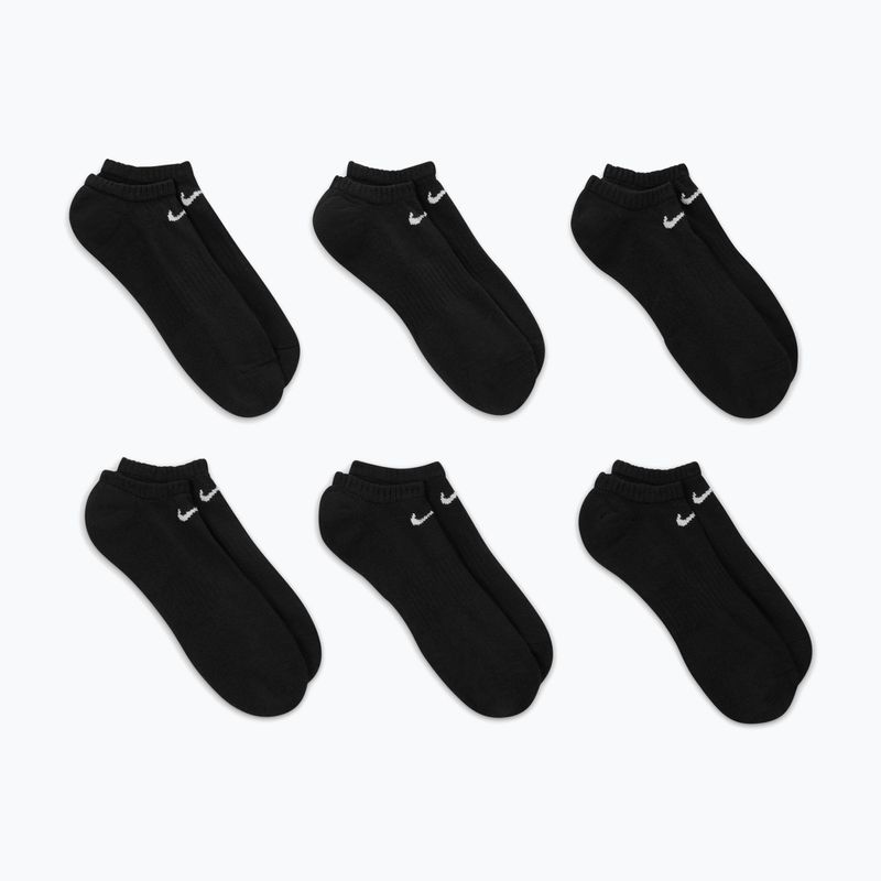 Шкарпетки Nike Everyday Cushioned No-Show 6 пар black/white 4