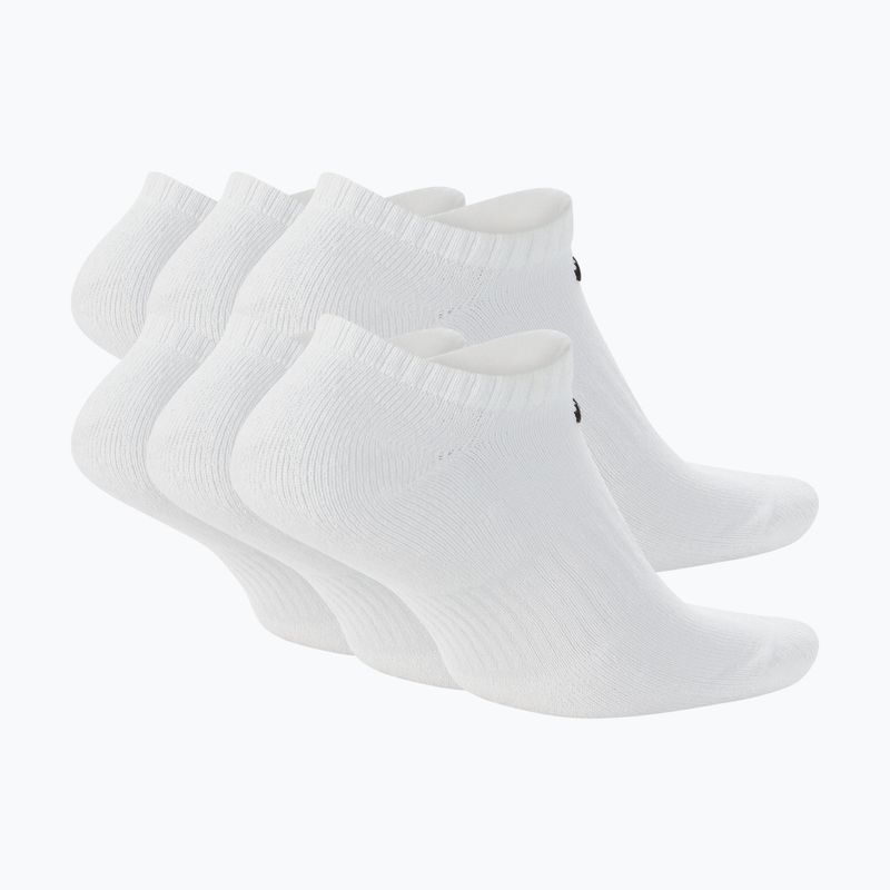 Шкарпетки Nike Everyday Cushioned No-Show 6 pairs white/black 2