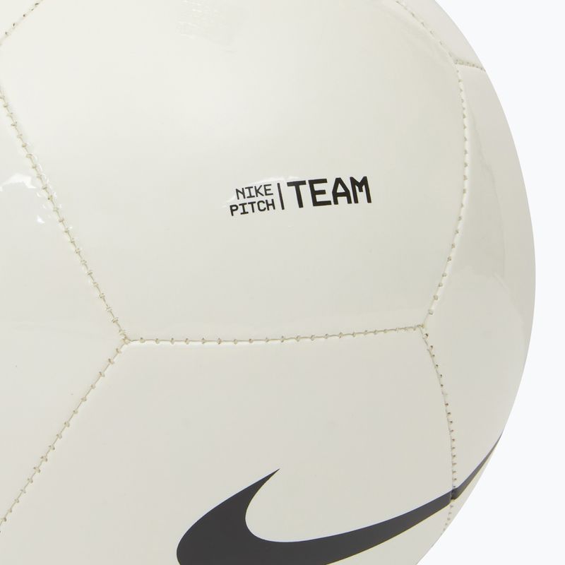 М'яч футбольний Nike Pitch Team розмір 3 white/black 3