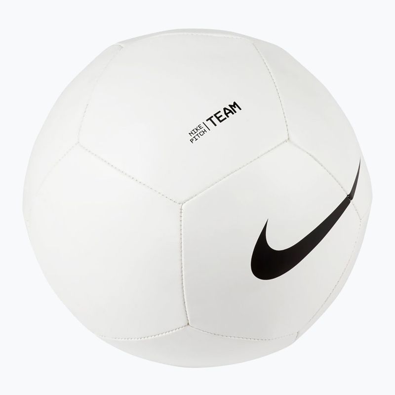 М'яч футбольний Nike Pitch Team white/black розмір 4 4