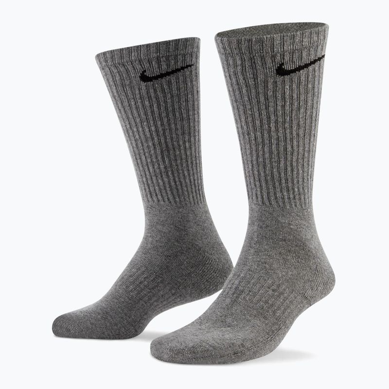 Шкарпетки Nike Everyday Cushioned 6 par carbon heather/black 3