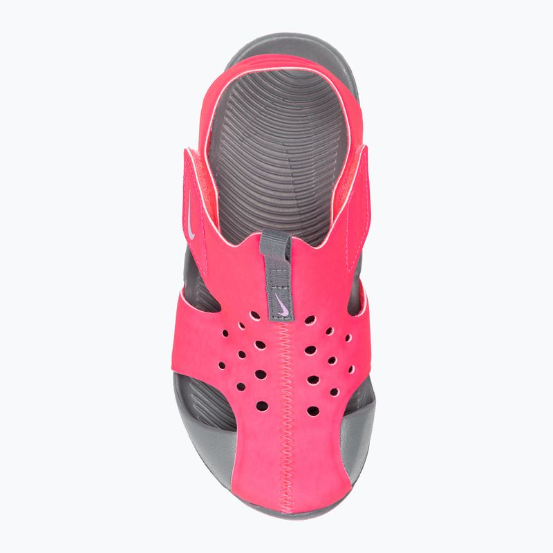 Сандалі дитячі Nike Sunray Protect 2 hyper pink/smoke grey/fuchsia glow 5