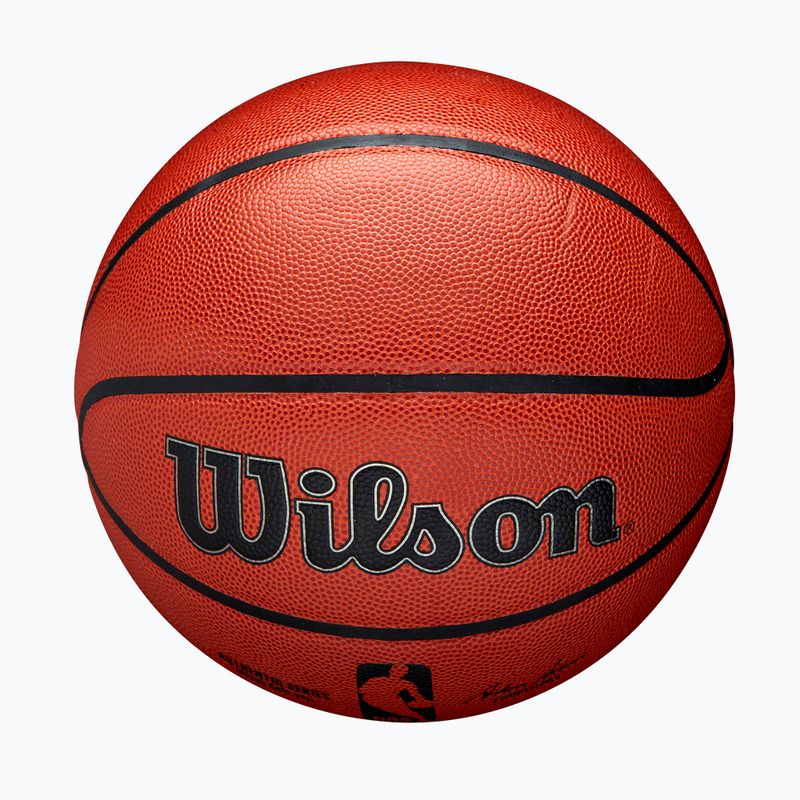 М'яч баскетбольний Wilson NBA Authentic Indoor orange розмір 7 5