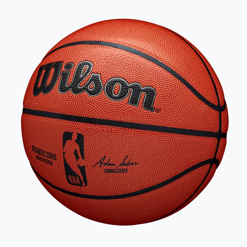 М'яч баскетбольний Wilson NBA Authentic Indoor Outdoor orange розмір 5 3
