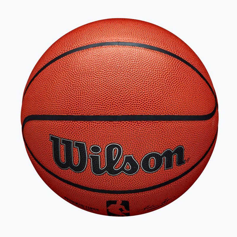М'яч баскетбольний Wilson NBA Authentic Indoor Outdoor orange розмір 5 5