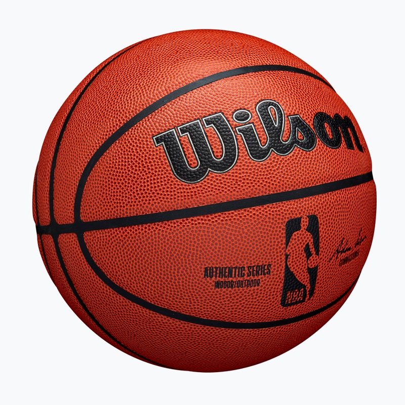 М'яч баскетбольний Wilson NBA Authentic Indoor Outdoor orange розмір 6 2