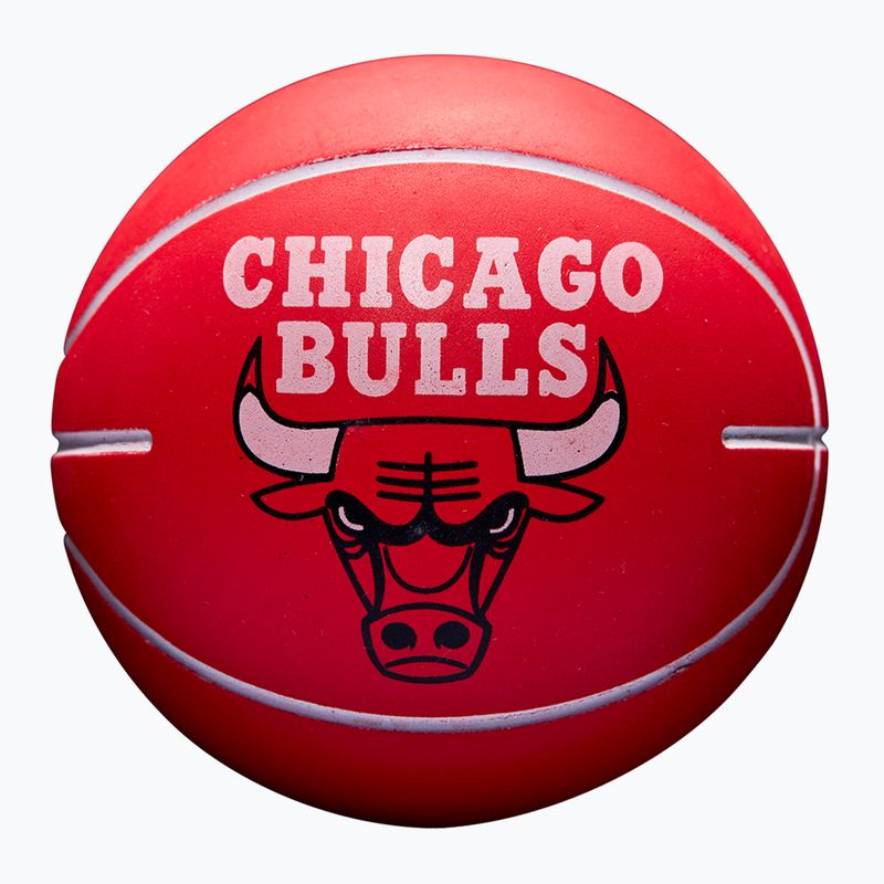 М'яч Super Mini Wilson NBA Dribbler Chicago Bulls red