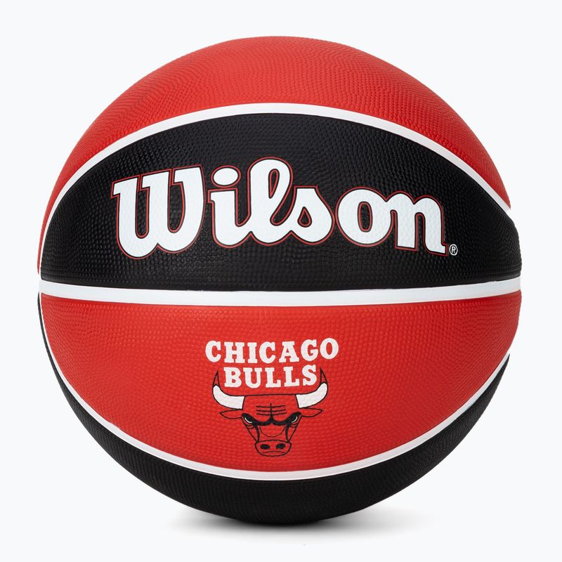 М'яч баскетбольний  Wilson NBA Team Tribute Chicago Bulls WTB1300XBCHI розмір 7