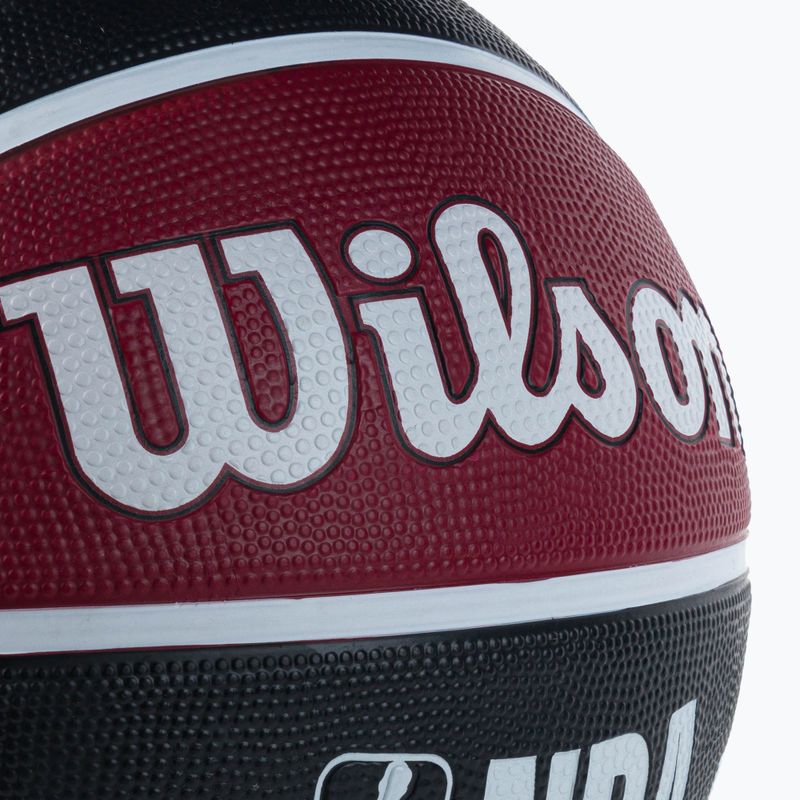 М'яч баскетбольний  Wilson NBA Team Tribute Miami Heat WTB1300XBMIA розмір 7 3