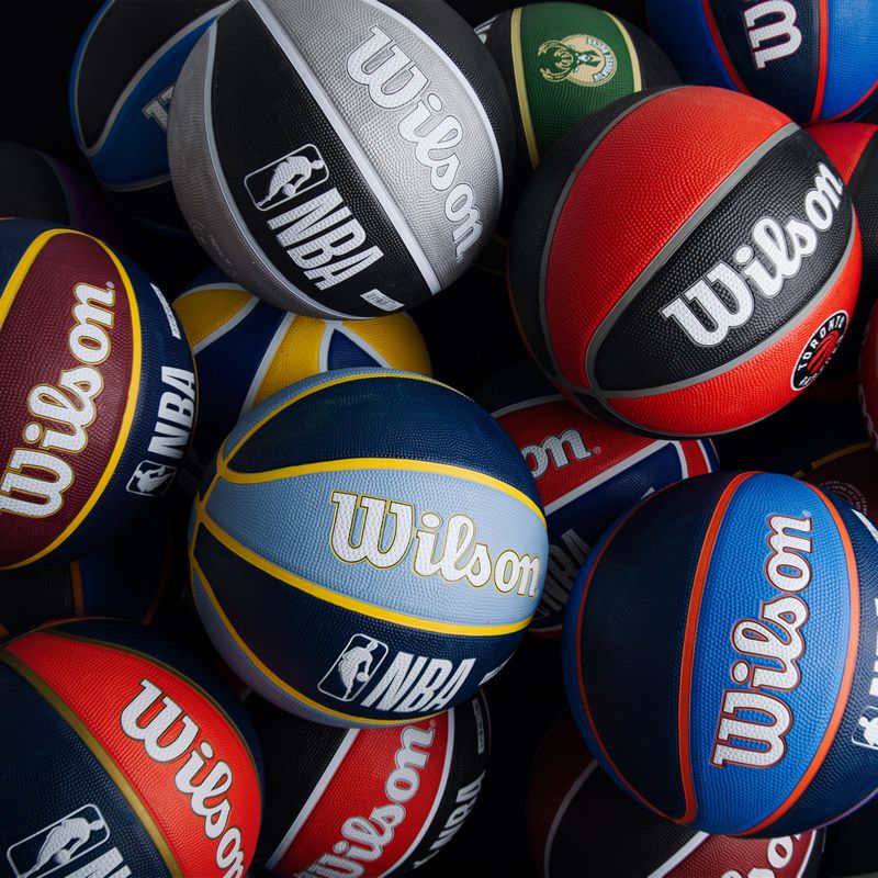 М'яч баскетбольний  Wilson NBA Team Tribute Oklahoma City Thunder WTB1300XBOKC розмір 7 5