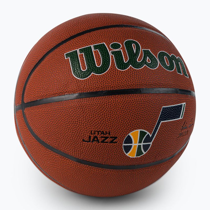 М'яч баскетбольний  Wilson NBA Team Alliance Utah Jazz WTB3100XBUTA розмір 7 2