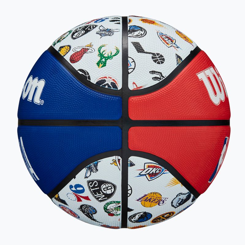 Баскетбольний м'яч Wilson NBA All Team RWB WTB1301XBNBA Розмір 7 4