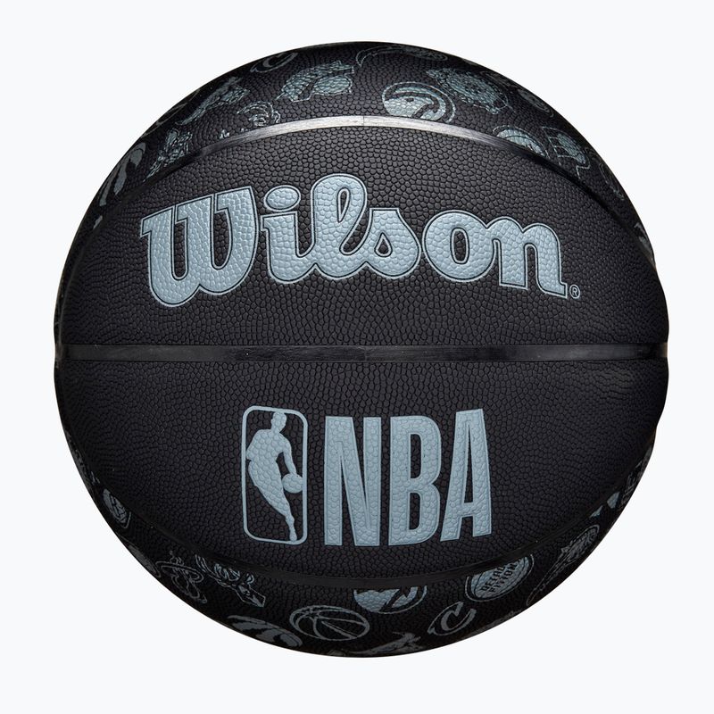 М'яч баскетбольний Wilson NBA All Team black розмір 6
