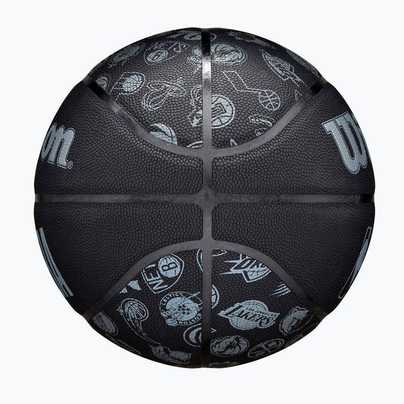 М'яч баскетбольний Wilson NBA All Team black розмір 6 4