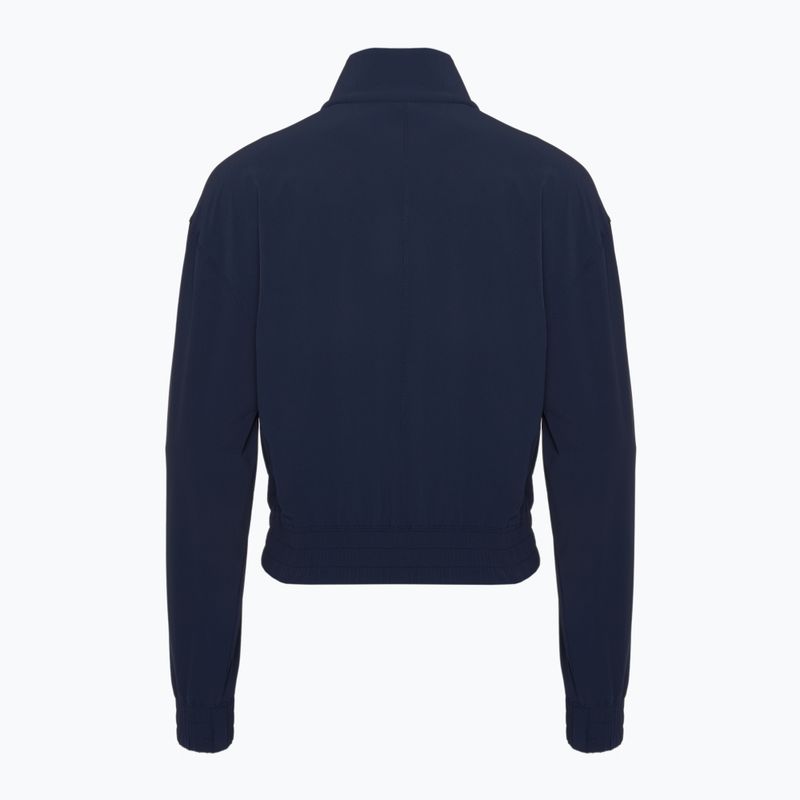 Жіноча куртка Wilson Team Warm-Up Jacket класична темно-синя 2