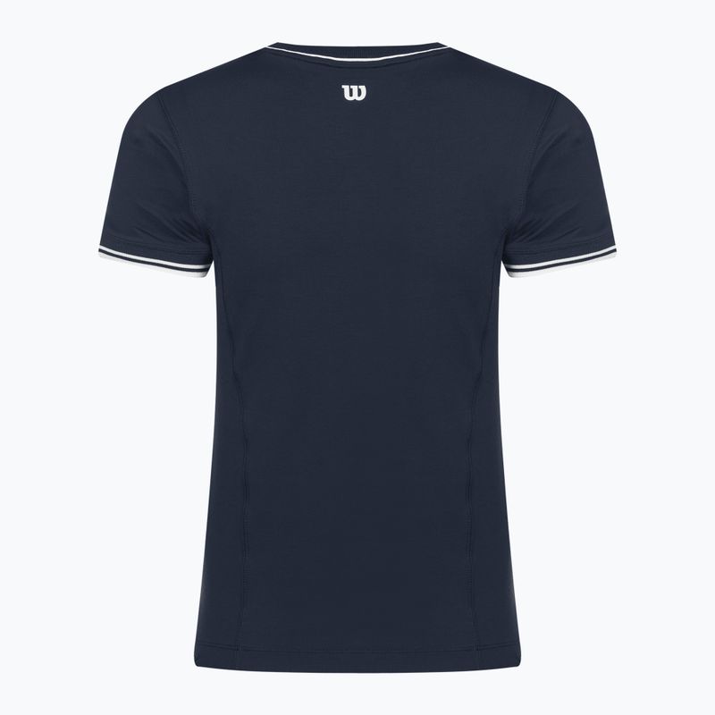 Футболка жіноча Wilson Team Seamless classic navy 2