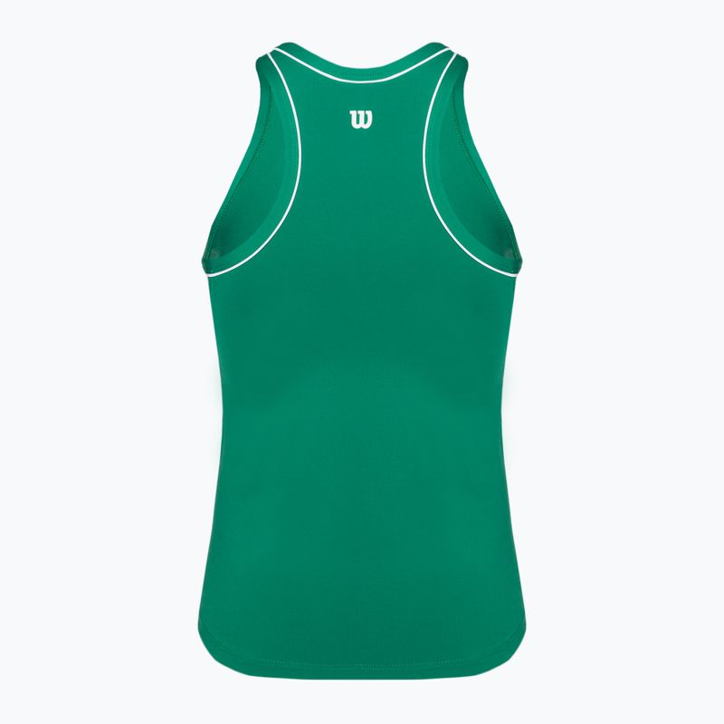 Футболка жіноча Wilson Team Tank courtside green 2