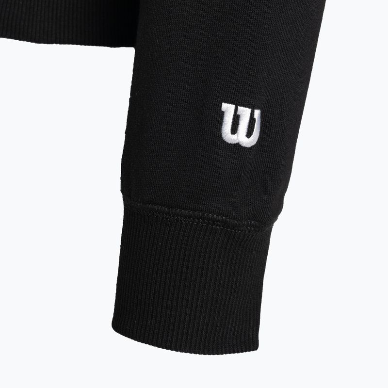 Кофта чоловіча Wilson Team Zip Hoodie black 3