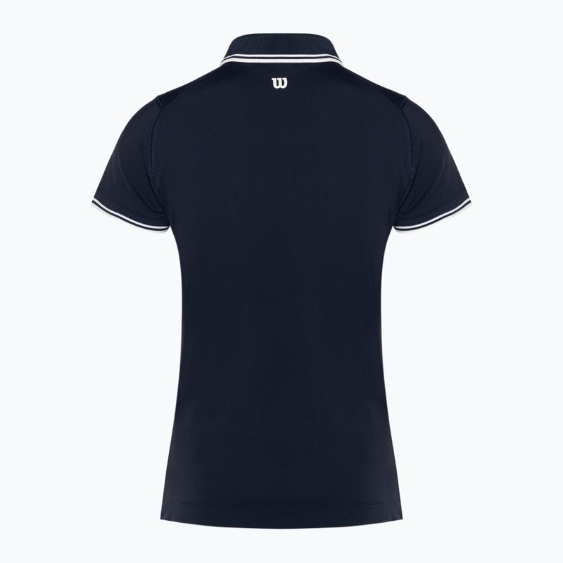 Футболка жіноча Wilson Team Polo classic navy 2