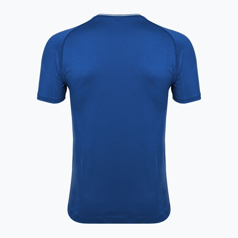 Футболка чоловіча Wilson Team Seamless Crew royal blue 2