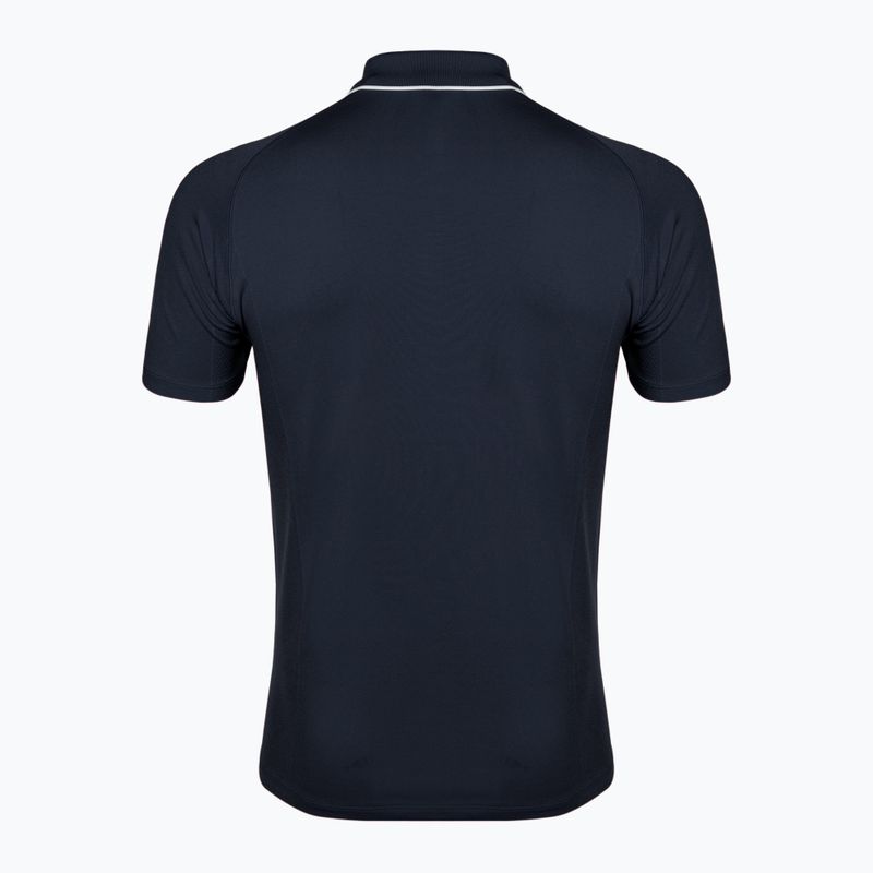 Футболка чоловіча Wilson Team Seamless Polo 2.0 classic navy 2