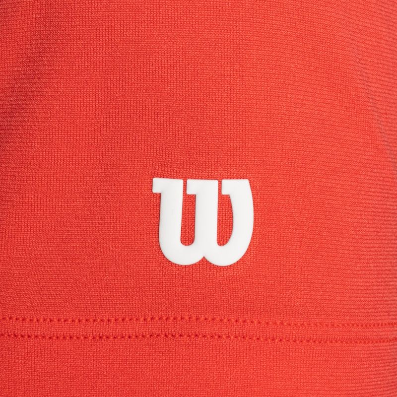 Футболка чоловіча Wilson Team Seamless Polo 2.0 infrared 4