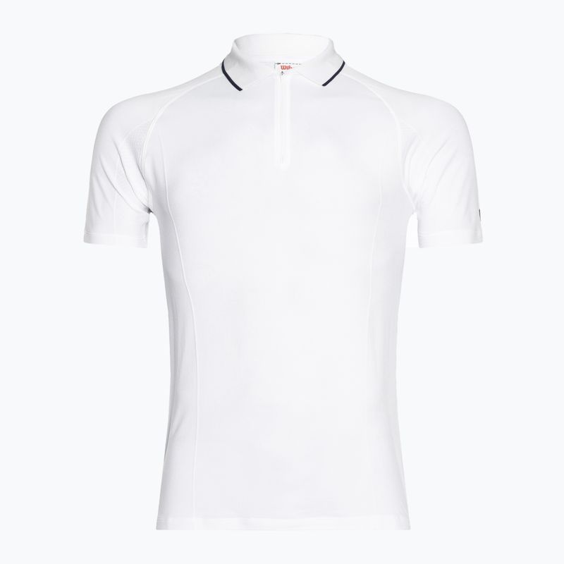 Футболка чоловіча Wilson Team Seamless Polo 2.0 bright white