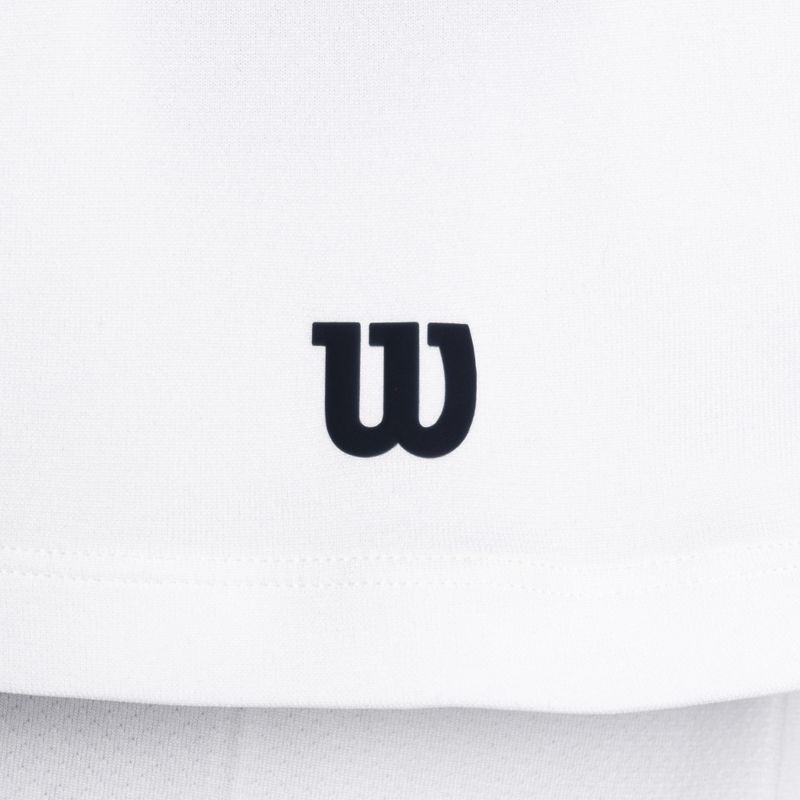 Футболка чоловіча Wilson Team Seamless Polo 2.0 bright white 4