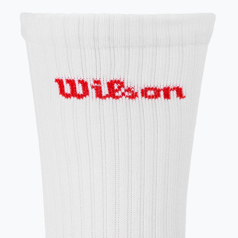 Шкарпетки Wilson Crew Logo 3 пари bright white 3