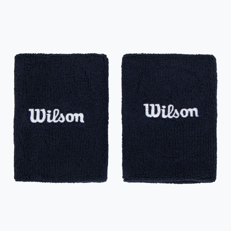 Напульсник Wilson 2 шт класичний темно-синій 2