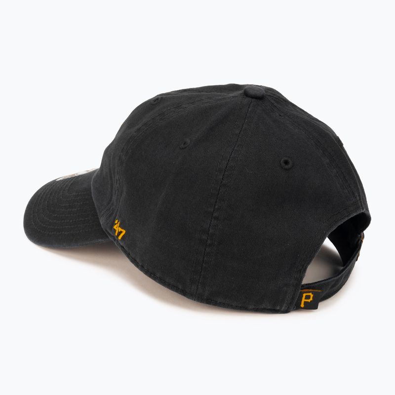 47 Бейсболка MLB Pittsburgh Pirates CLEAN UP бейсболка чорна 3