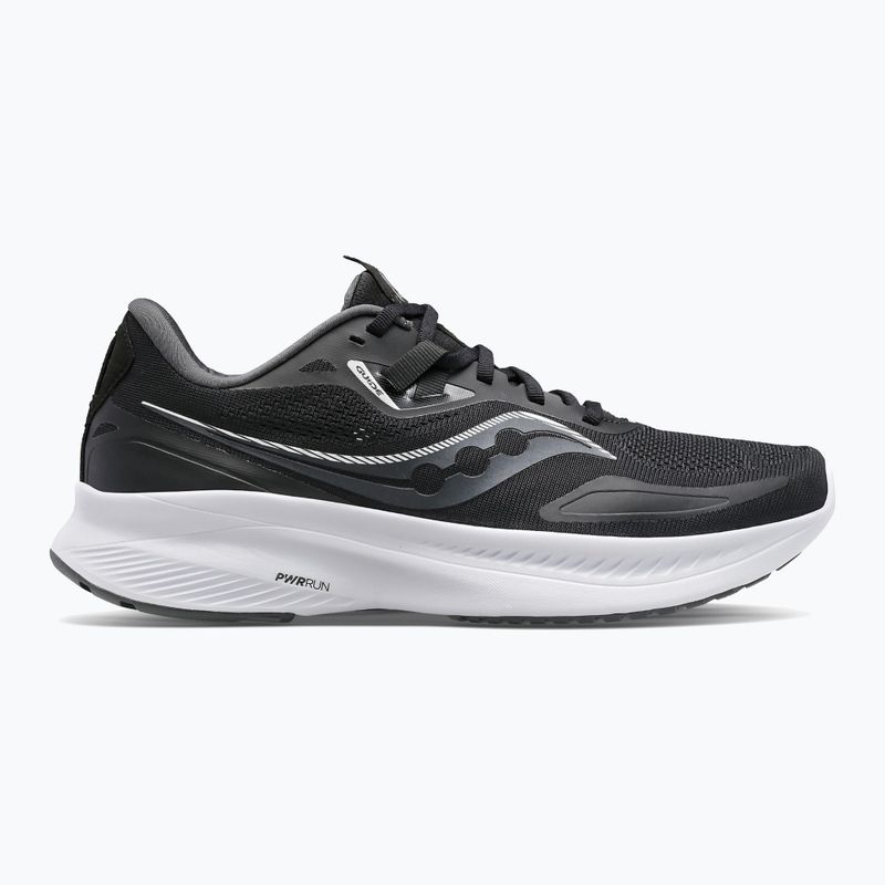 Кросівки для бігу чоловічі Saucony Guide 15 black/white 11
