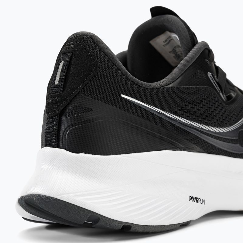 Кросівки для бігу чоловічі Saucony Guide 15 black/white 9